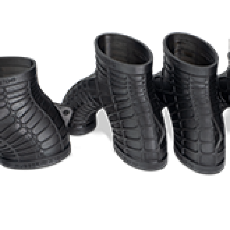 Un adattatore collettore realizzato con Figure 4 RUBBER-BLK 10 